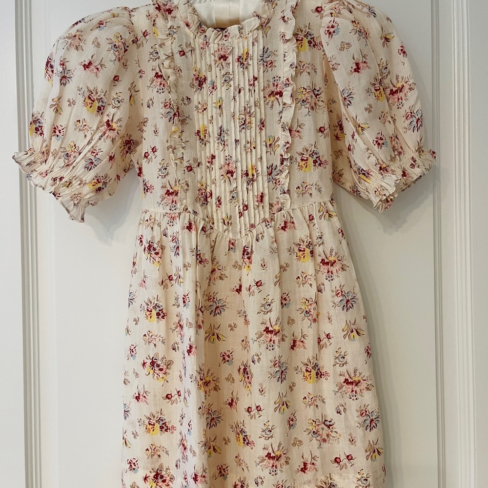 DOEN MISHA GIRLS 8 TUILERIES FLORAL TRADITIONAL COTTAGECORE SPRING EASTER DRESS - Picture 7 of 13